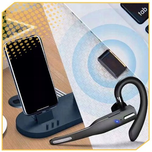 ZESTAW SŁUCHAWKOWY BEZPRZEWODOWA SŁUCHAWKA DO ROZMÓW BLUETOOTH 5.1 na Arena.pl