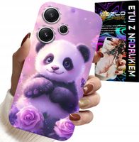ETUI DO XIAOMI NOTE 13 PRO+ - SŁODKA PANDA WZORY DLA DZIECI + SZKŁO