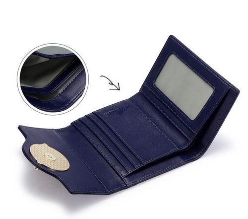 NUCELLE Krótki portfel granat na Arena.pl