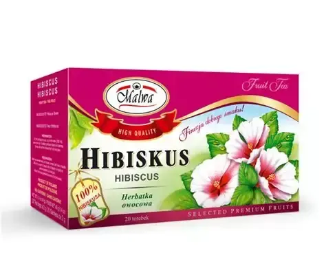 MALWA HERBATA OWOCOWA 20TB HIBISKUS 2G zdjęcie 1