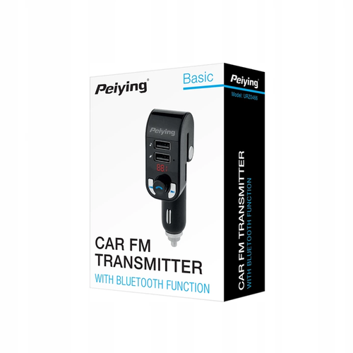 Transmiter Bluetooth Fm 2Xusb Ładowarka Urz0466 na Arena.pl