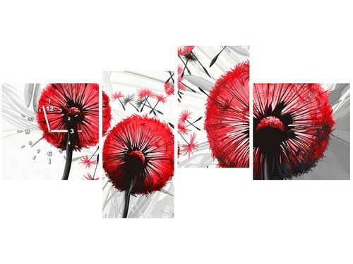 45CM 120CM ZEGAR 4 ELEM DMUCHAWCE CZERWIENI ŚCIENNY na Arena.pl