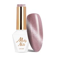 Lakier hybrydowy LED/UV Gel Polish MollyNails Cat Eye Crystal Nr 165 8g