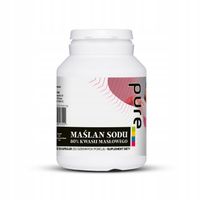 MAŚLAN SODU 80% 1000mg KWAS MASŁOWY 800mg w 2 kaps. VEGECAPS. MEGAPORCJA
