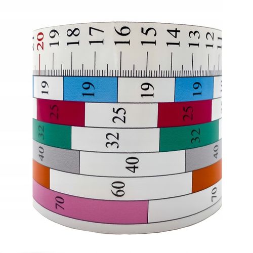 Skala miara do traka taśmowego, podziałka przymiar typ 1 na Arena.pl