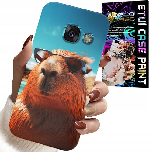 ETUI DO SAMSUNG A5 2017 - SŁODKA KAPIBARA, CAPIBARA CASE + SZKŁO na Arena.pl