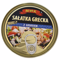 MK SAŁATKA GRECKA Z ŁOSOSIEM 150G