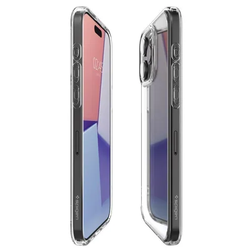 Etui Spigen Crystal Hybrid na iPhone 15 Pro Max - przezroczyste na Arena.pl