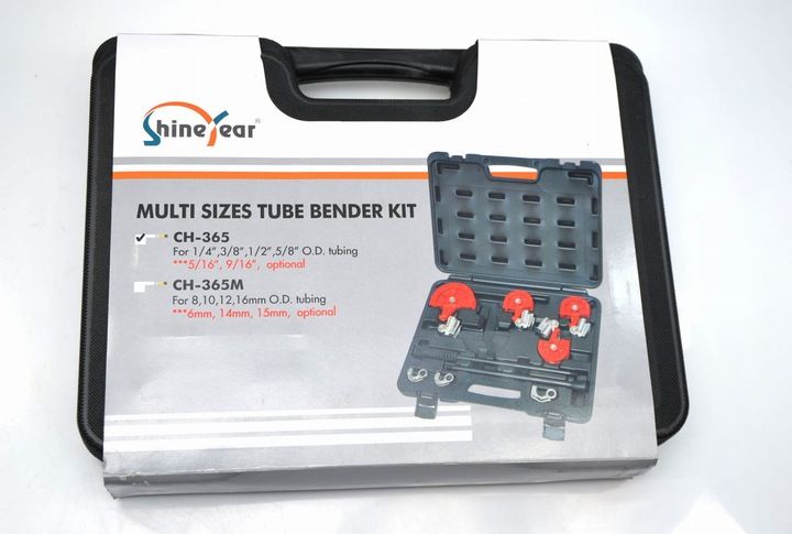 GIĘTARKA METRYCZNA DO RUR MIEDZIANYCH Z GŁOWICAMI - SHINEYEAR CH-365M zdjęcie 6