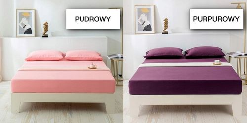 PRZEŚCIERADŁO BAWEŁNIANE Z GUMKĄ 200x220 PREMIUM RÓŻNE KOLORY SUPER JAKOŚĆ na Arena.pl