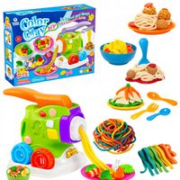 Ciastolina makaron maszynka ciasto masa plastyczna zestaw kreatywny 18w1