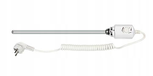 GRZAŁKA DO GRZEJNIKA ŁAZIENKOWEGO 300W BIAŁA zdjęcie 1