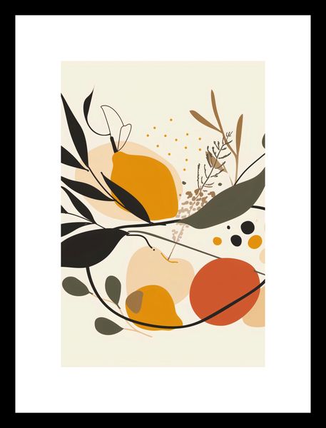 Plakat 30x45cm Botaniczny Wir zdjęcie 3