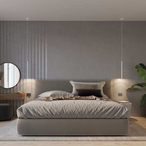 Lampa wisząca PASTELO 5 biała zdjęcie 7