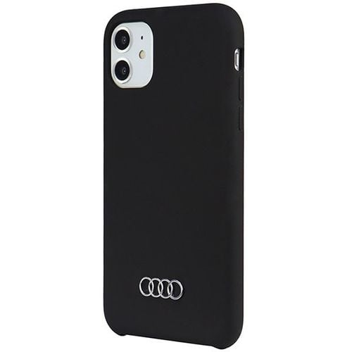 Audi Silicone Case iPhone 11 / Xr 6.1" czarny/black hardcase na Arena.pl