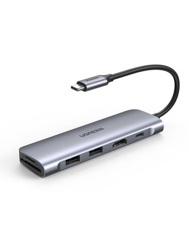 ADAPTER 6W1 UGREEN HUB USB-C DO USB, HDMI, SD 100W na Arena.pl