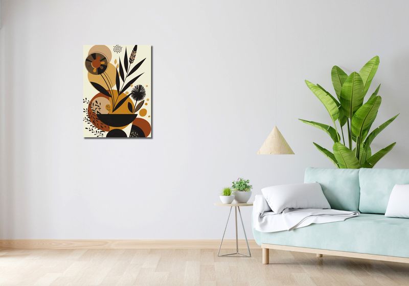 Obraz 50x70cm Ogrody Geometryczne zdjęcie 2