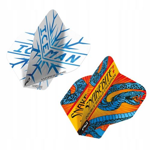 RED DRAGON Snakebite 21g vs Iceman 22g - Zestaw 6 Mosiężnych Rzutek na Arena.pl