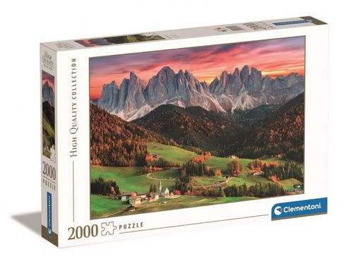 Puzzle 2000 Elementów High Quality, Val Di Funes na Arena.pl
