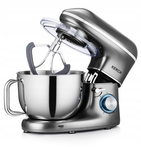ROBOT KUCHENNY PLANETARNY MIKSER Z MISĄ KERCH MYCHEF 4000W GREY 6,2L na Arena.pl