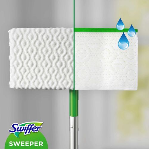 Swiffer Dry+Wet Kit Zestaw mop, 8 suchych i 3 mokre chusteczki do kurzu na Arena.pl