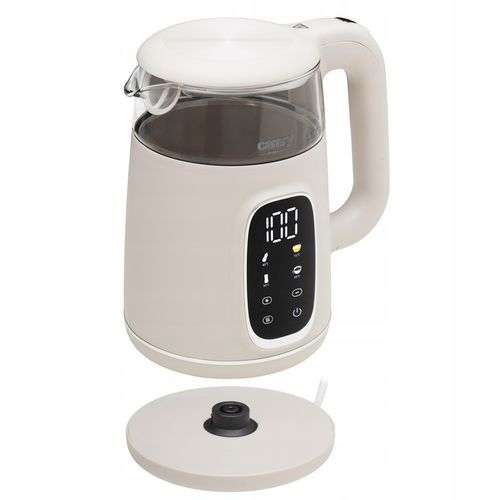 Czajnik Elektryczny 2200W Szklany beżowy Panel LED Mocny Camry CR1383 na Arena.pl
