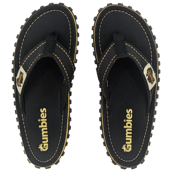 Gumbies unisex japonki ISLANDER FLIP-FLOPS CLASSIC BLACK 37 zdjęcie 1