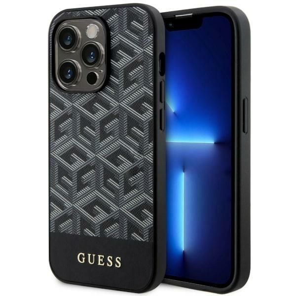 Etui Guess do iPhone 14 Pro Max, Czarny, MagSafe zdjęcie 1