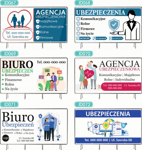 BANER REKLAMOWY 200x100cm projekt w cenie różne wzory WYROBY SWOJSKIE na Arena.pl