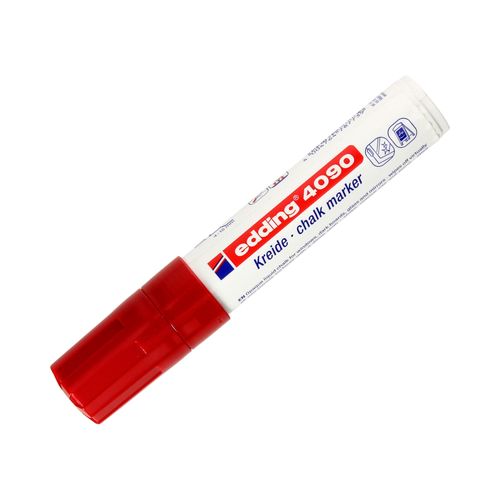 Marker do szyb 4.0-15mm czerwony ścięty Edding 4090 na Arena.pl