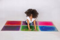 Sensoryczna podłoga / panel z cieczą (różowy) EMPIS