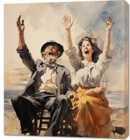 Obraz 90x100cm Chwile Radości