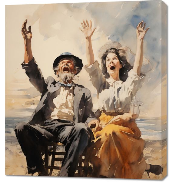 Obraz 90x100cm Chwile Radości zdjęcie 1