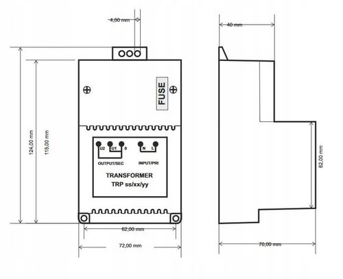 TRANSFORMATOR Pulsar AWT150 TRP 40/16/18 TR 40VA 16V 18V 230V do OPU SATEL na Arena.pl