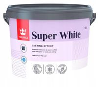 TIKKURILA SUPER WHITE FARBA LATEKSOWA 10L BIAŁA