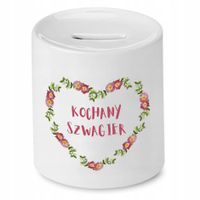 Dla Szwagra Skarbonka Marketing Prezent Z Nadrukiem Ze Zdjęciem