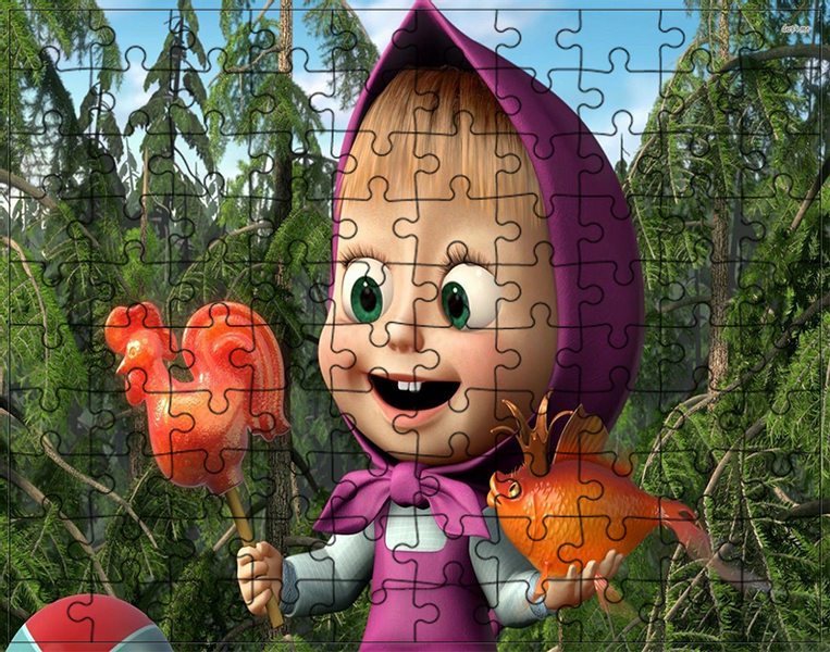 Puzzle Masza i Niedźwiedź zdjęcie 1