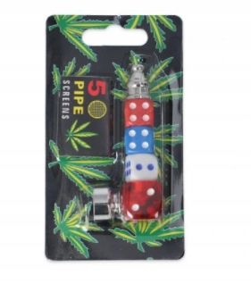 Metalowa Lufka z Kolorowymi Kostkami i 5 Zapasowymi Sitkami na Arena.pl