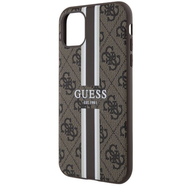 Etui Guess do iPhone 11, iPhone XR, Brązowy, MagSafe zdjęcie 6