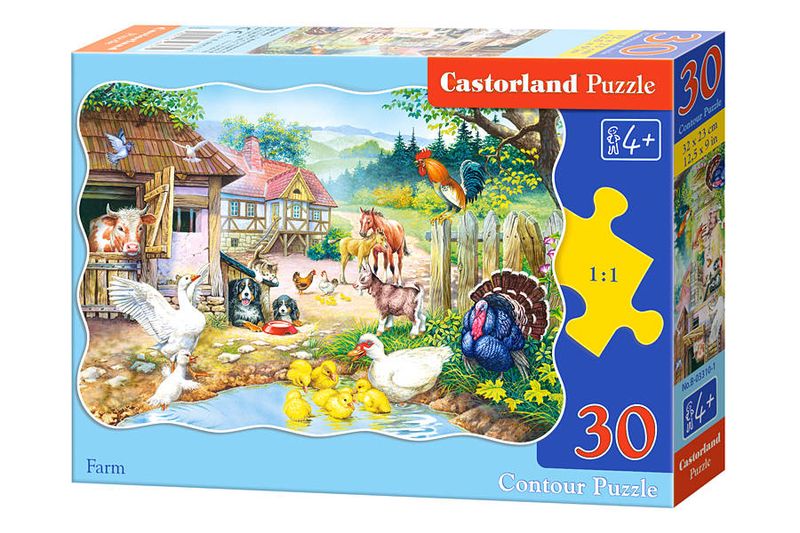 Puzzle 30 el. Farm zdjęcie 1