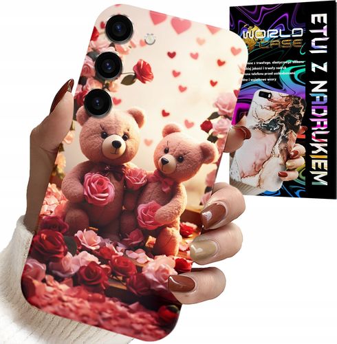 ETUI DO SAMSUNG GALAXY S23 PLUS - MISIE, LOVE YOU, SERCA WIELE WZORÓW CASE na Arena.pl