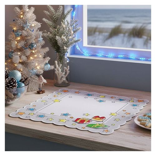 Serweta Navidad 80 x 80 cm DomoweTekstylia | WN831N 080 | Boże Narodzenie na Arena.pl