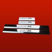 Listwa progowa TOYOTA AURIS MK2 SPORT X Stal nierdzewna 304 połysk 4szt