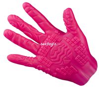 MASAŻER RĘKAWICA Z WYPUSTKAMI DO MASTURBACJI RÓŻOWY
