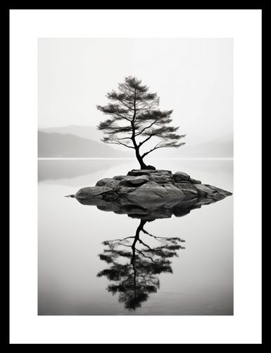 Plakat 21x29,7cm Samotne Drzewo na Arena.pl