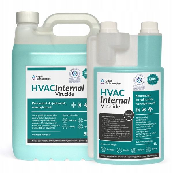 ŚRODEK DO DEZYNFEKCJI KLIMATYZACJI KONCENTRAT BIOCLEAN 1 L (20 L PŁYNU) zdjęcie 2