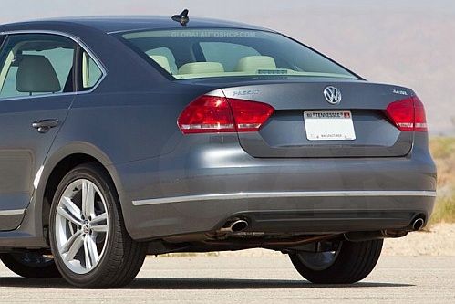 Volkswagen Passat - Chromowane Listwy Grill Atrapy Zderzaka Tuning zdjęcie 2