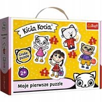 Moje Pierwsze Puzzle Kicia Kocia Trefl Baby 2+