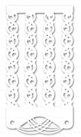 P52 Panel ażurowy firana ornament dekoracja okna glamour premium 60x120