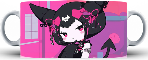 Kubek ceramiczny Kuromi - Hello Kitty Friend na Arena.pl